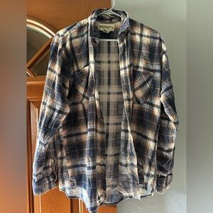 Size medium light flannel